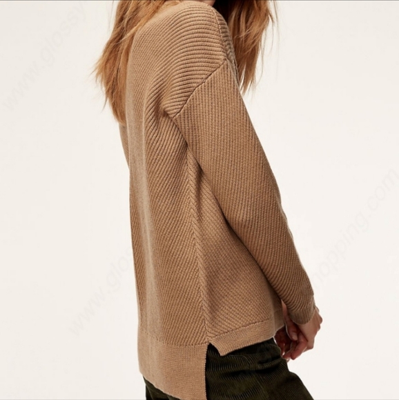 Aritzia | Wilfred Free Isabelli 100% Merino Wool Swe - Picture 3 of 7